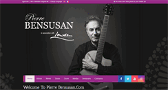 Desktop Screenshot of pierrebensusan.com
